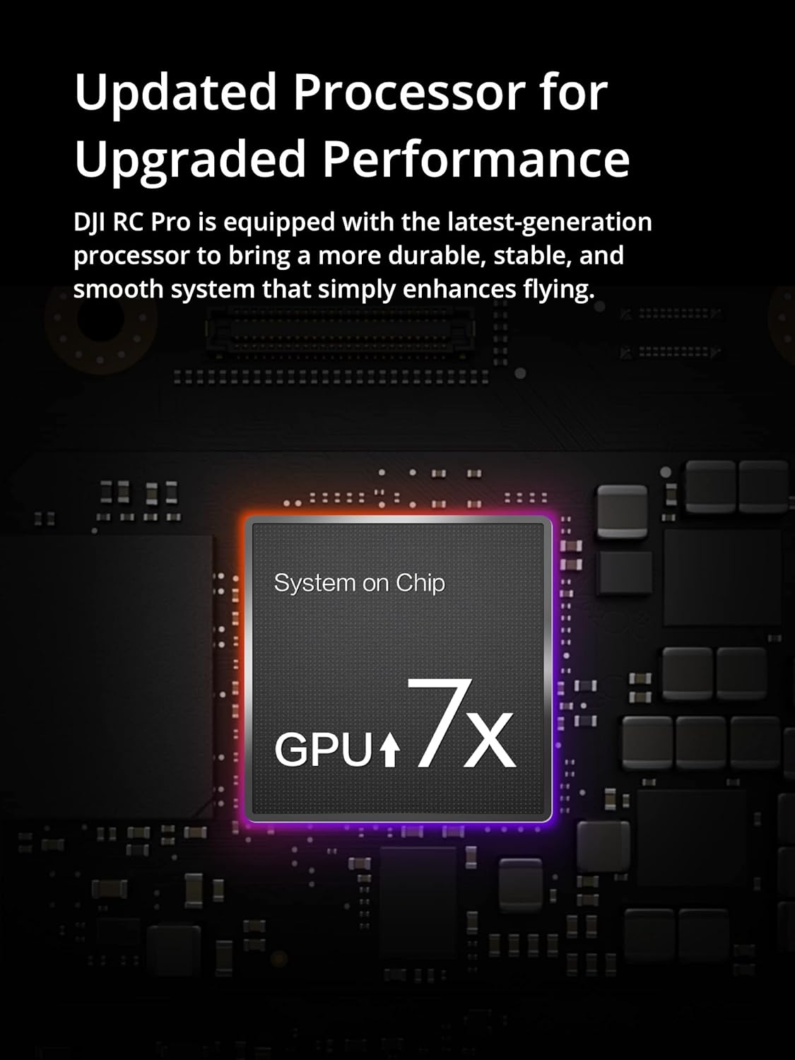 DJI RC Pro, High-Performance Remote Controller for DJI Mavic 3 Pro and More, High-Bright 1080p Screen, 15 km Transmission Range, Ideal for Outdoor Use Aerial Photography