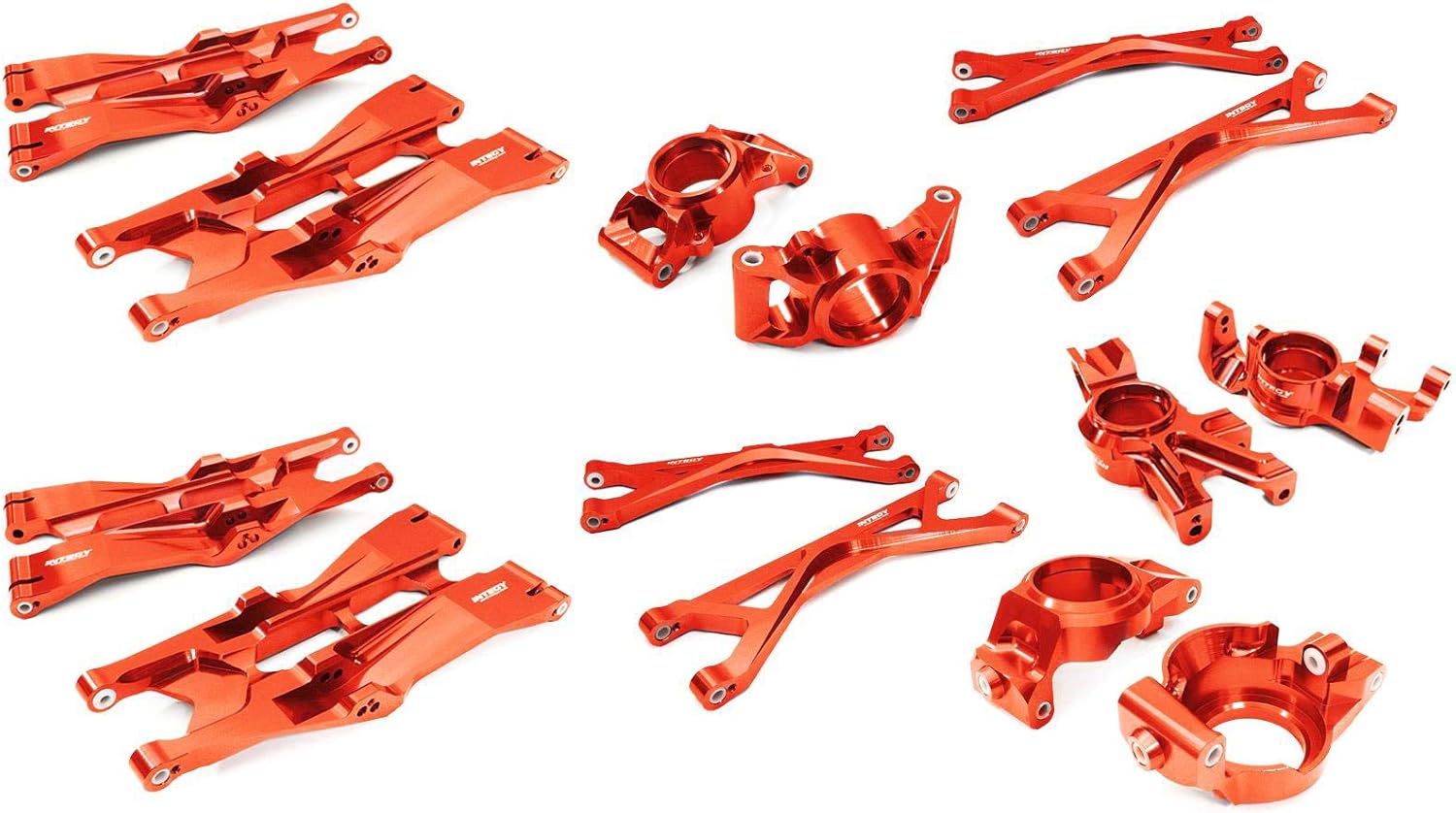 Billet Suspension Conversion Kit for Traxxas X-Maxx 4X4 Req. 20x27x4mm Bearings