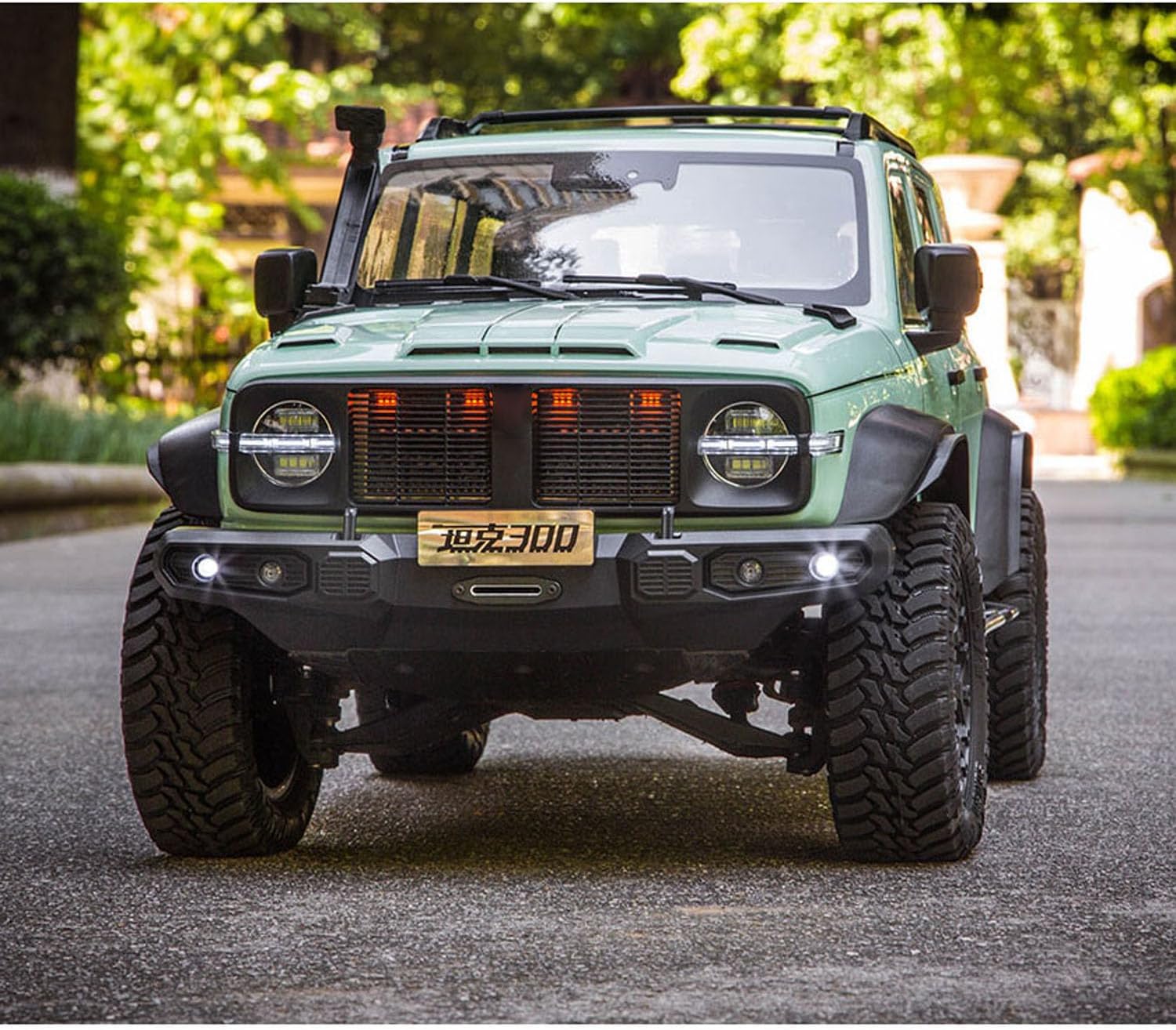 TOUCAN RC HOBBY 1/8 Tank300 Competitive Edition Remote Control Rock Crawler AWD 2WD Metal Drive Shaft Threaded Coilover Shocks for Adult