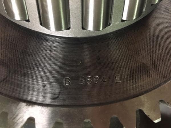 XB5893L, Twin Disc Shaft, B5893C, B5894E