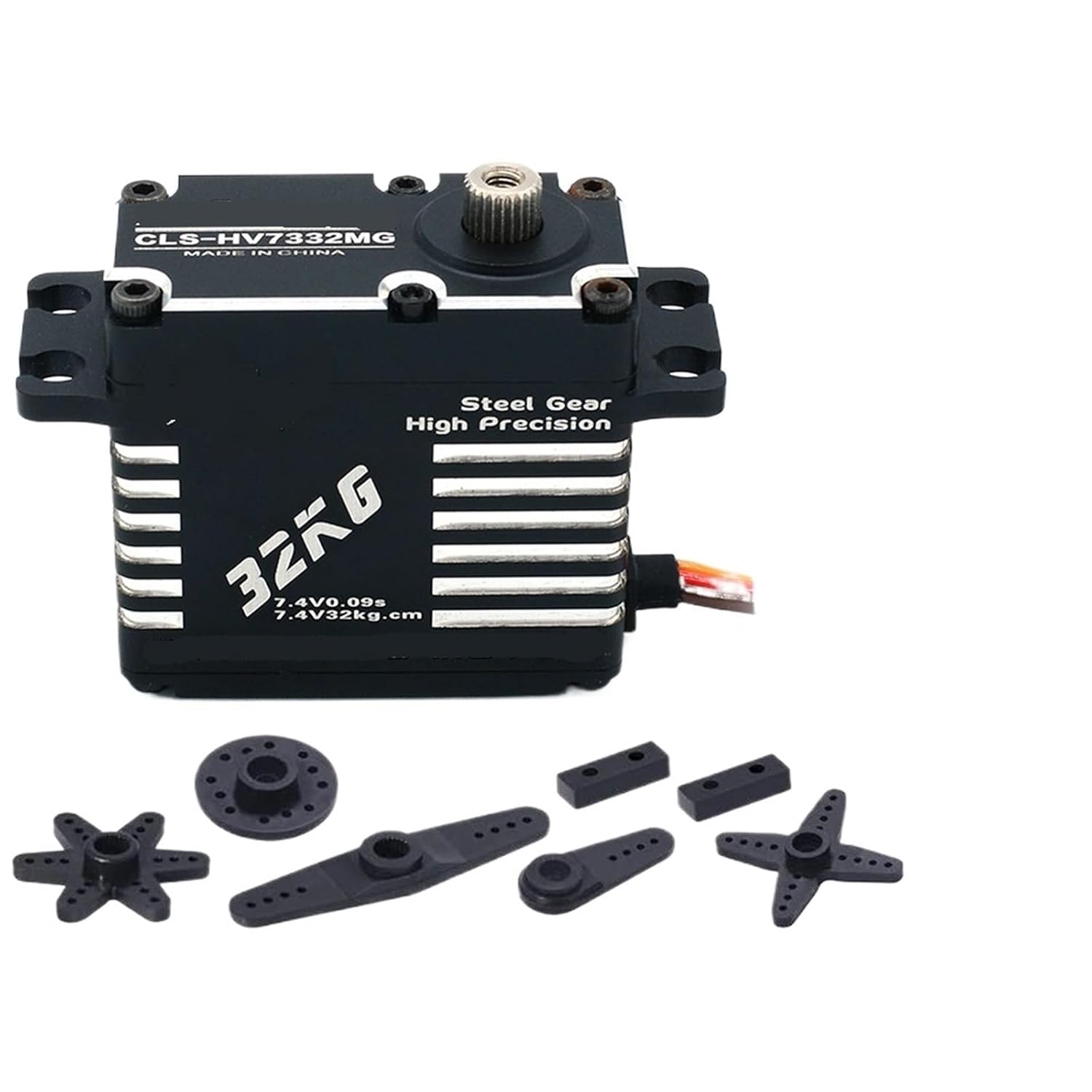 Servo 32KG CLS-HV7332MG Coreless High Precision Steel Gear Full CNC Digital Servo RC 1Pcs