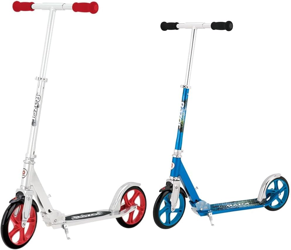 Razor A5 Lux Scooter - Red & A5 Lux Kick Scooter for Kids Ages 8+ - 8