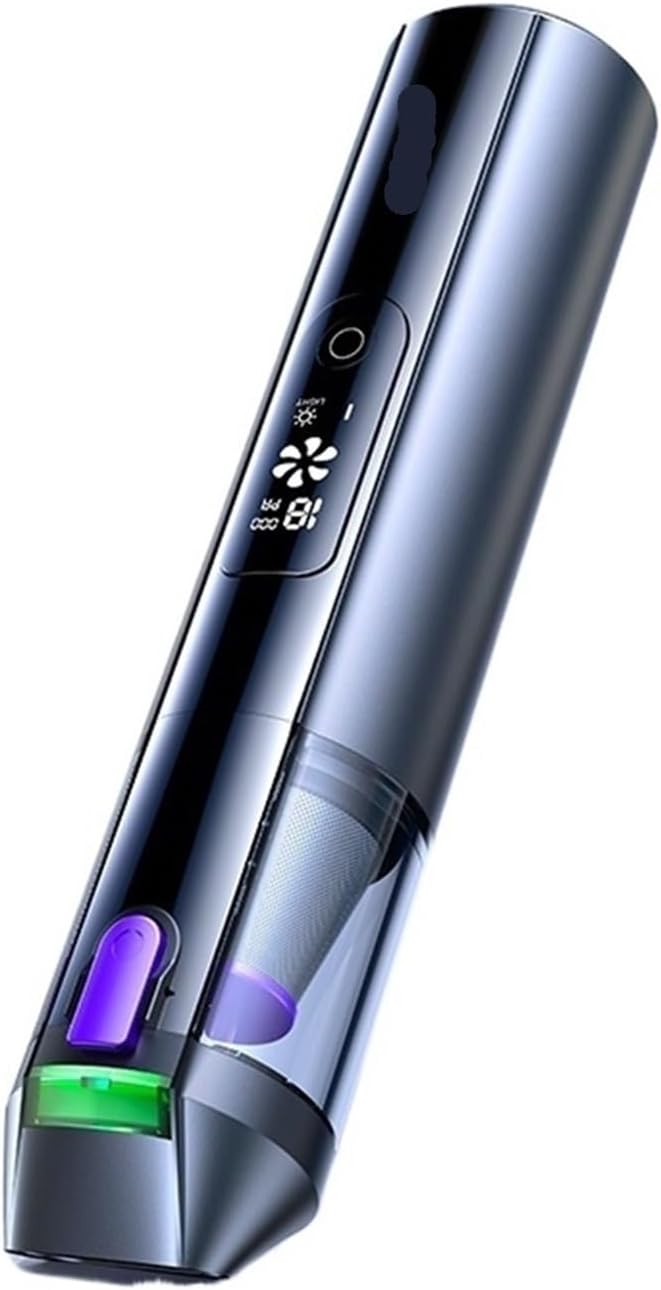 Mini Vacuum, Car Vacuum Cleaner 4-in-1 Handheld Portable Wireless Vacuum Cleaner Powerful Air Gun Blower Rechargeable,for Drivers and Office Workers(CX06 Pro (7800mAh))