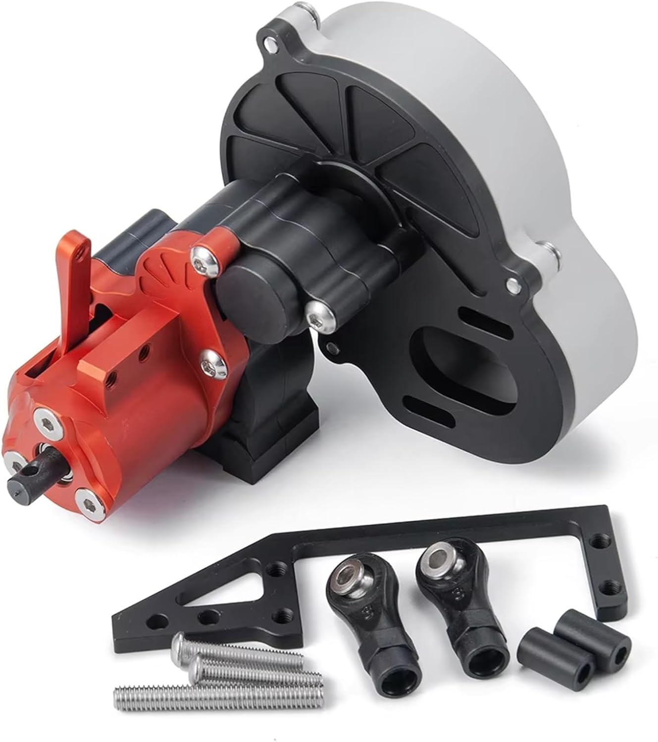 Compatible with Axial for SCX10 AX10 for Wraith 1/10 RC Car Parts 1 for Speed Metal Gearbox Complete Transmission Box with Dig Gear RC Car Part Accessories