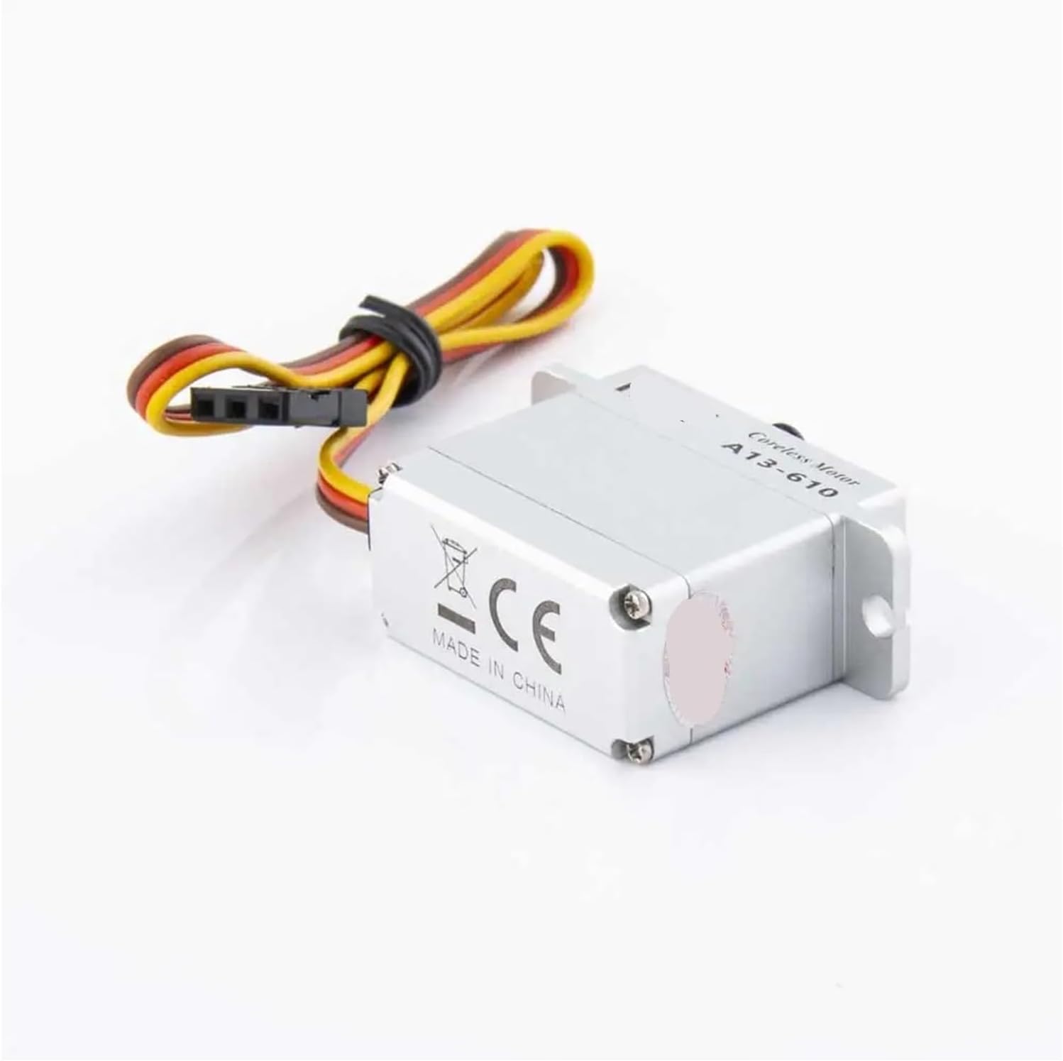1/2 Pcs A13-610 9 kg 0.10 sec Hardened Steel Coreless Servo Motor(2pcs A13-610)