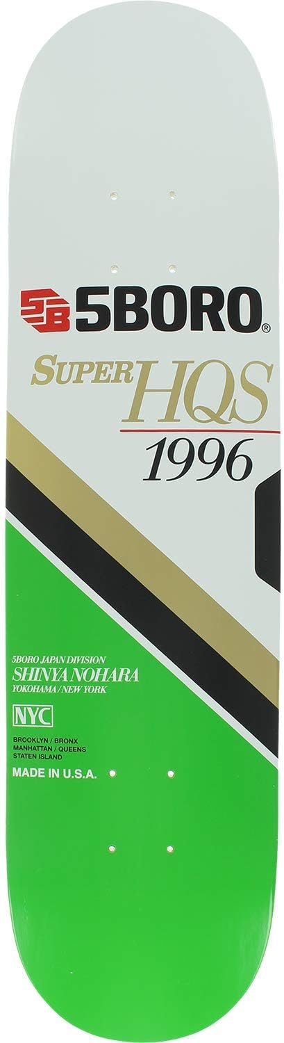 5boro Nohara VHS Skateboard Deck -8.12 - Assembled AS Complete Skateboard