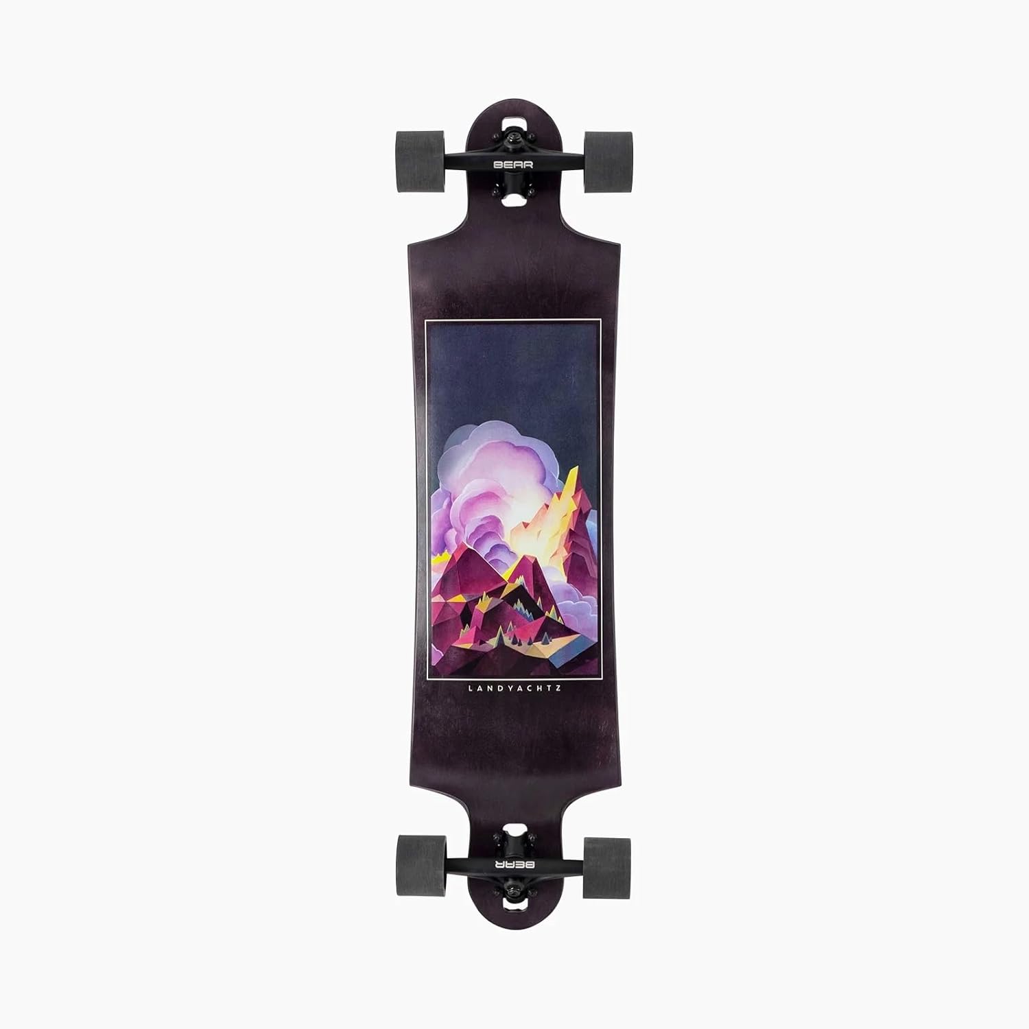 Landyachtz Complete Longboard Skateboards - Crown Peak Switchblade 38