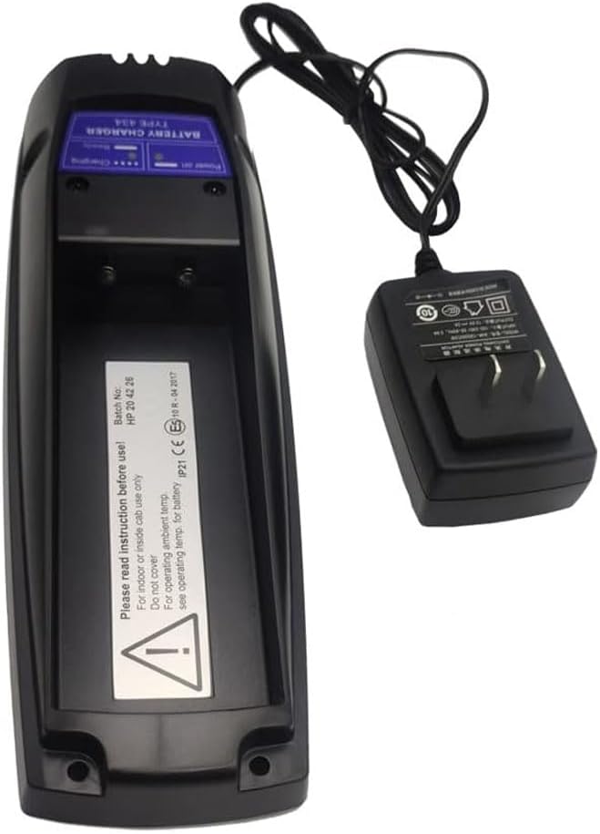 1-Pack Scanreco 434 Battery Charger for EEA2512 RC400 590 592 960 Battery