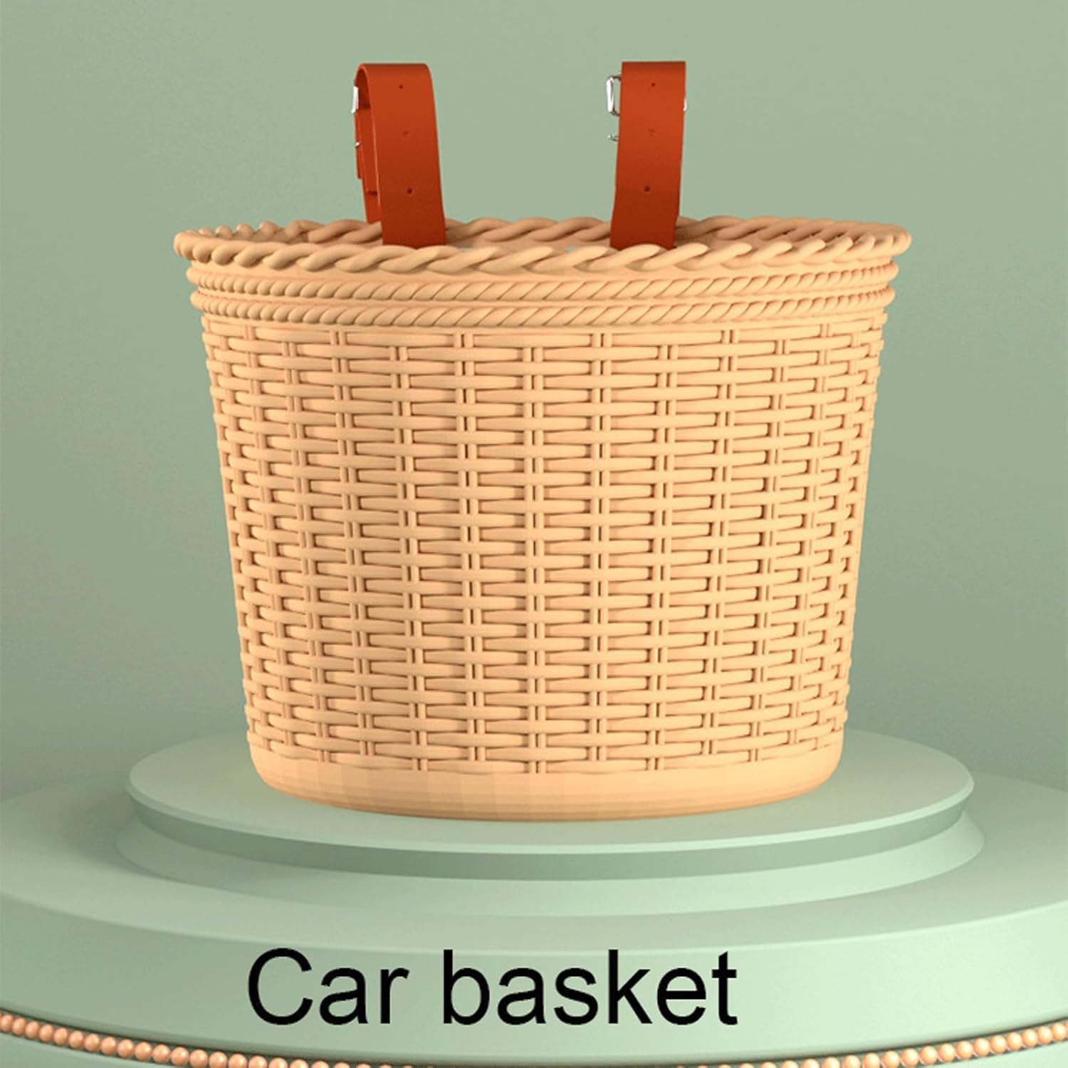 Wiggle Scooter Bike for 3-12 Years Children Bicycles with Training Wheels Basket Doll Seat Coaster Brake