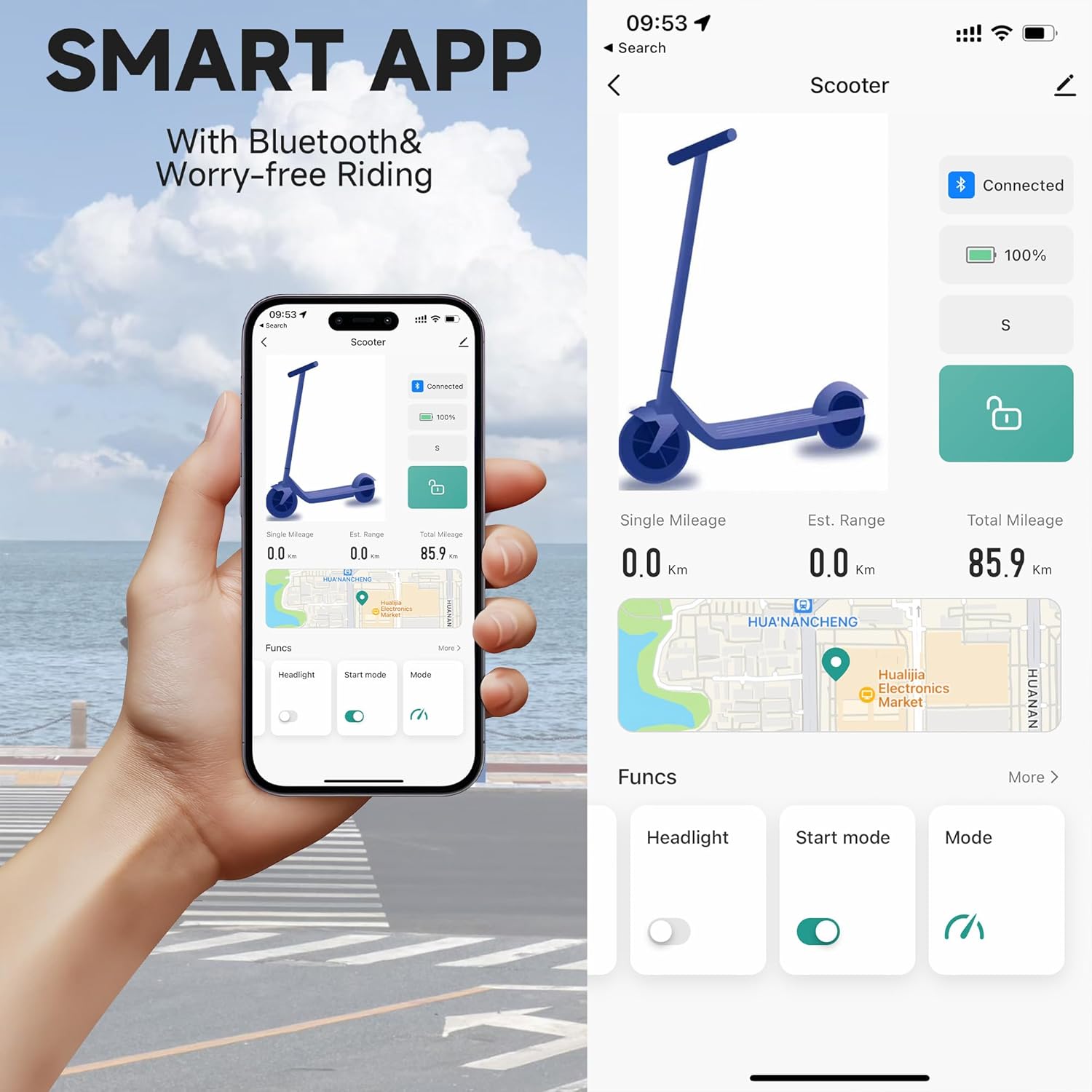 Electric Scooter for Adults with Dual Suspension System - 10