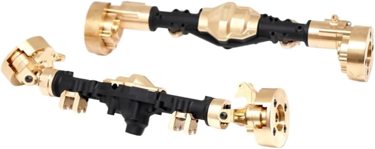 RC Car Upgrade Parts for YiKong YK4082 YK4083 for Absima for Yucatan CR1.8 1/8 RC Crawler Car Front and Rear Portal Axle Housing Upgrade Parts