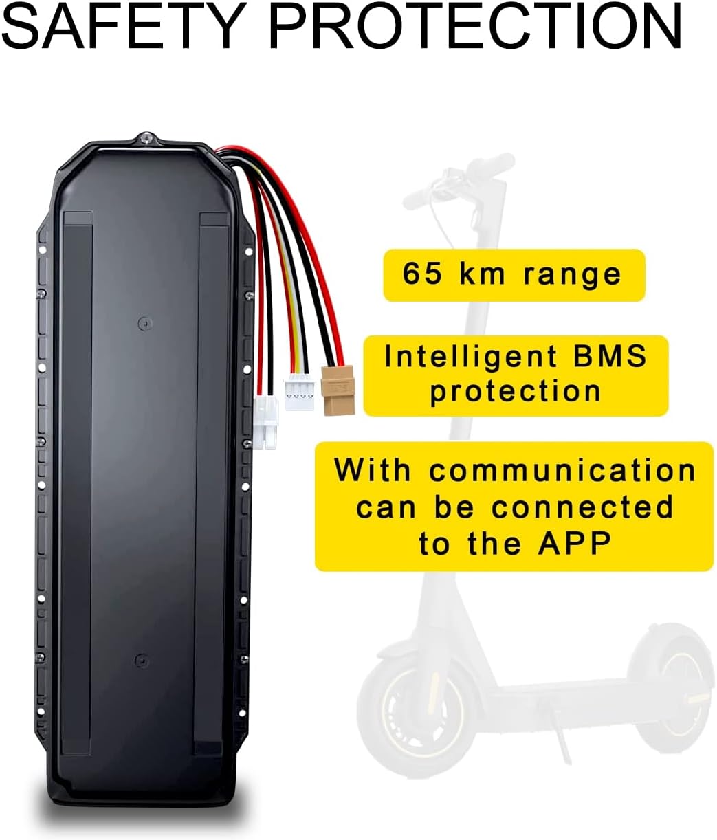 36v 15Ah Rechargeable Battery for Segway Ninebot MAX G30P /G30LP /G30D Electric Kick Scooter (36v)