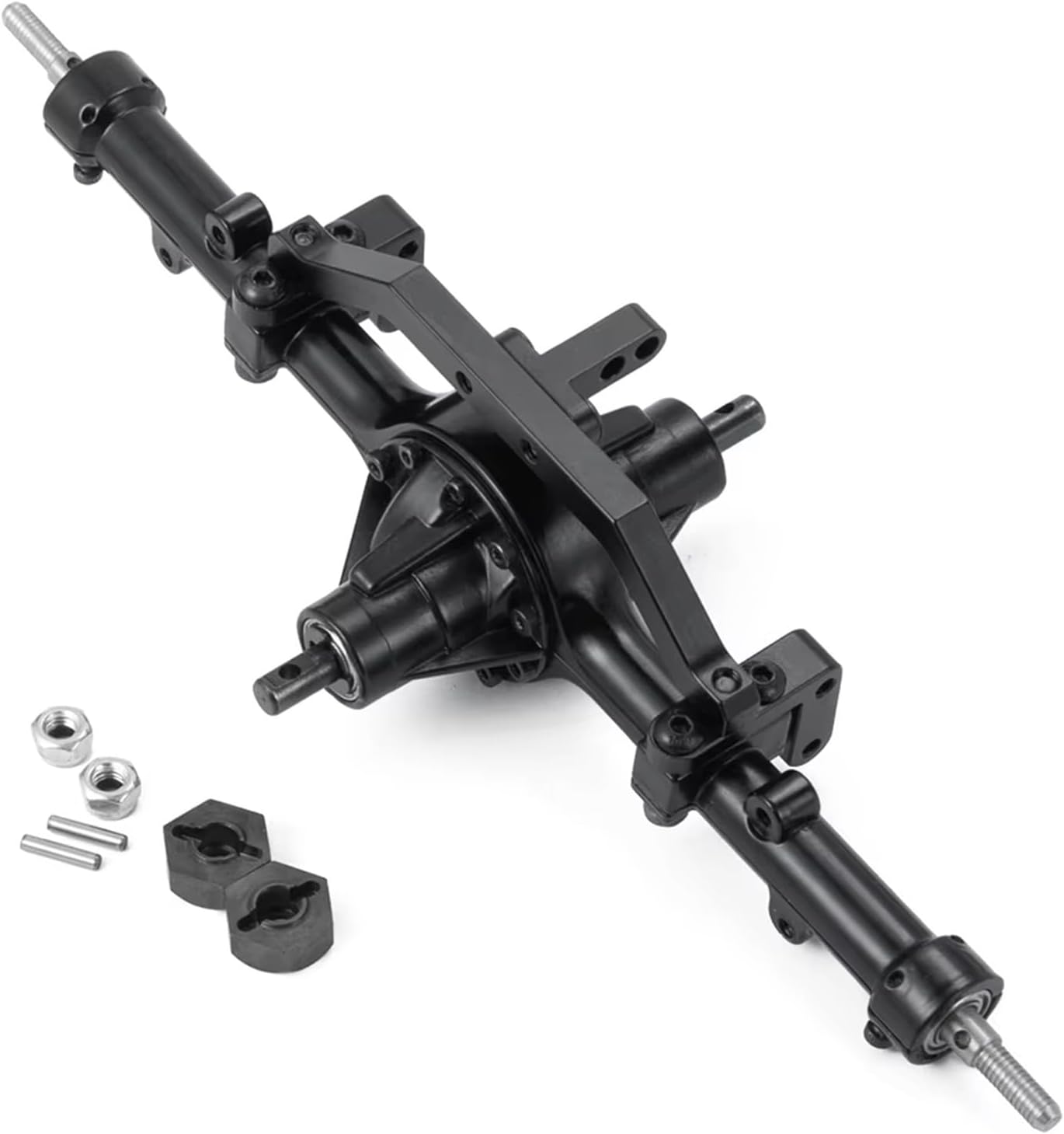 Compatible with D90 1/10 RC for Rock Crawler Car Truck Upgrade Parts Replacement Accessories Metal Axle Complete Middle Axle RC Car Part Accessories