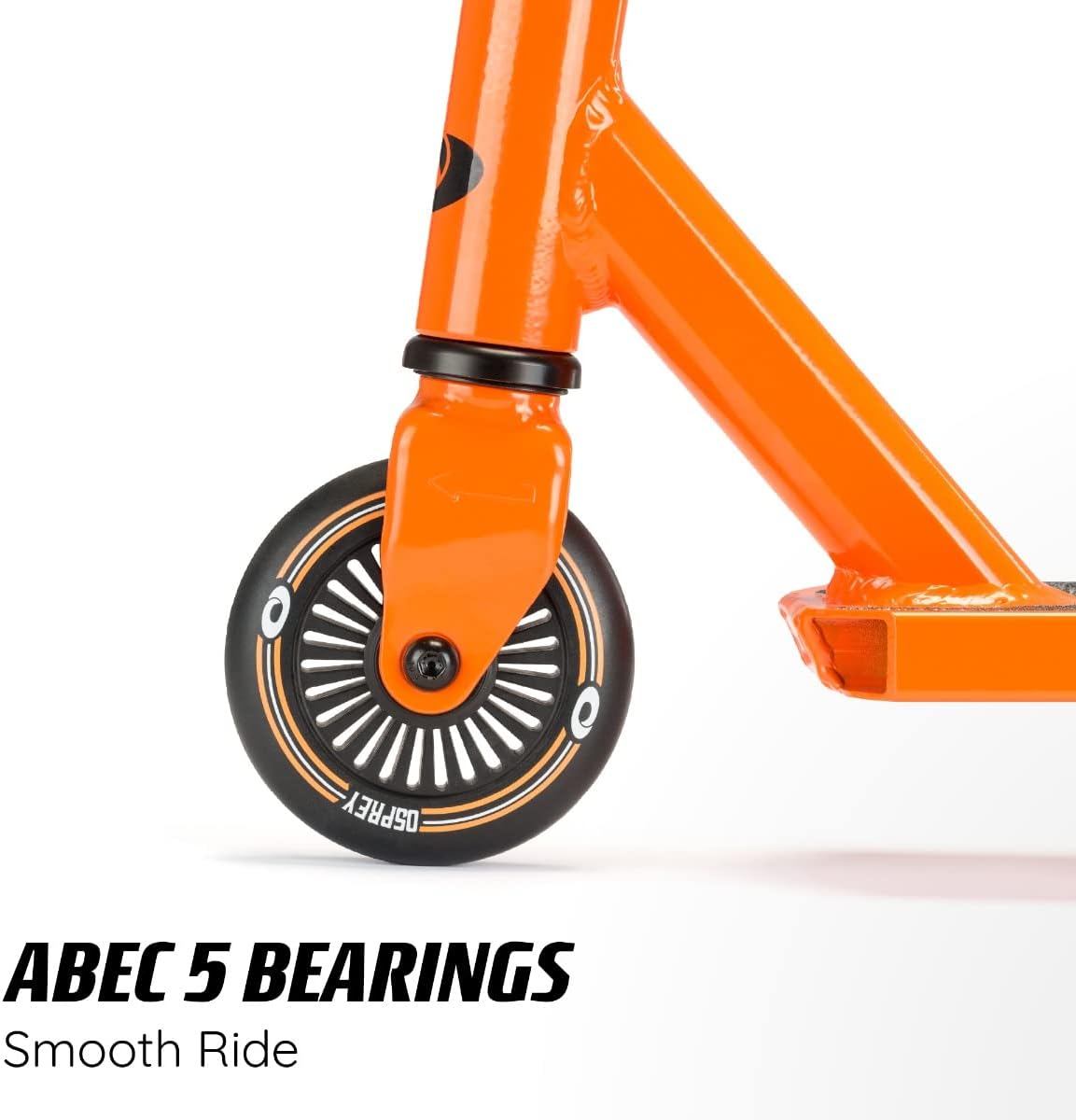 Osprey Stunt Scooter | for Boys Girls Kids and Adults, Kick T-Bar Street Pro 360 Spin Scooter with ABEC 5 Bearings and Ergonomic Handlebars, Multiple Colours