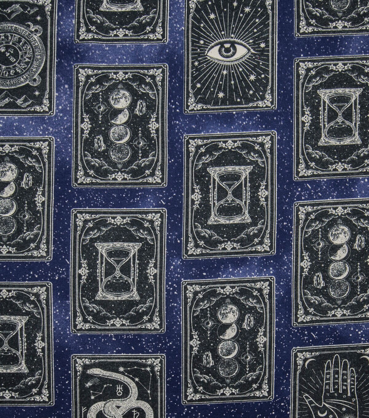 Tarot Cards Halloween Super Snuggle Flannel Fabric