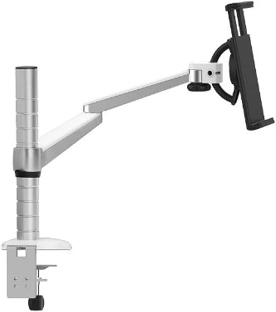 OA-1S 360 Swivel Aluminum Alloy 2-in-1 Stand and Laptop Stand Double Arm Office Desktop Laptop Stand