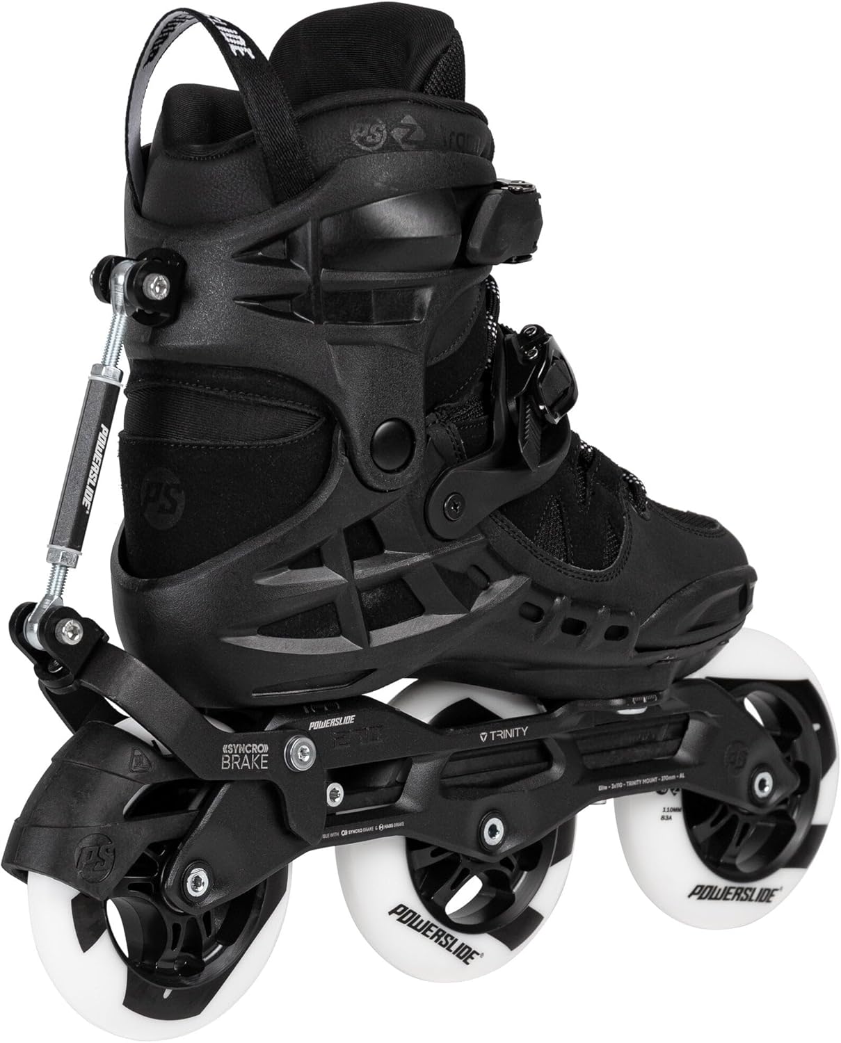 PS Phuzion Argon Syncro 110 Skates Black Mens 11.0 (45)