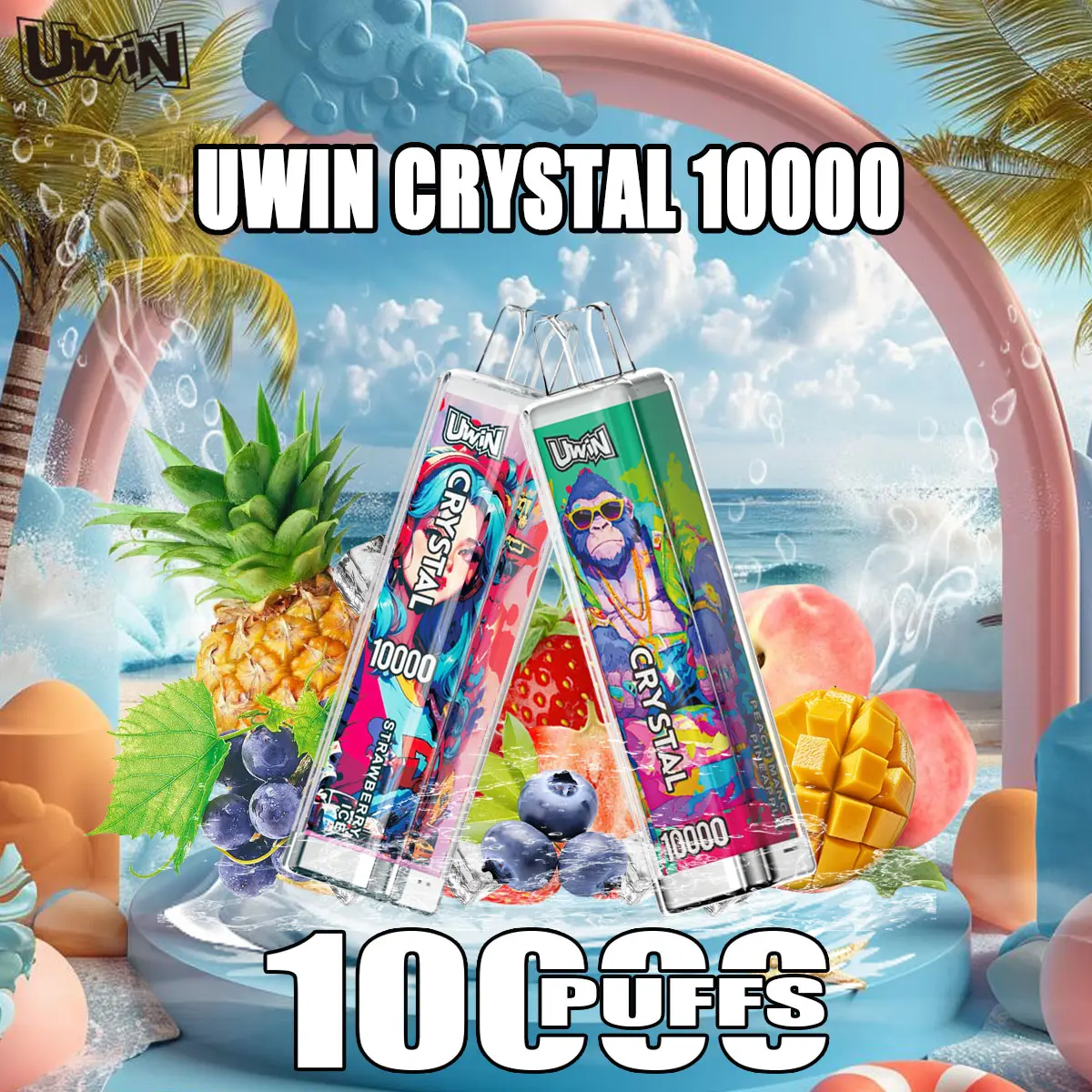 UWIN CRYSTAL 10K (10pcs) - MYEU VAPES