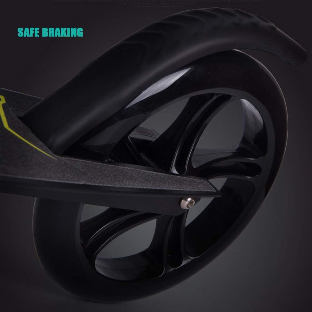 High End Scooter - Tornado City Scooter Brake Suspension, Foldable and Height-Adjustable Stunt Scooter, Freestyle Kick Scooter for Adults and Children