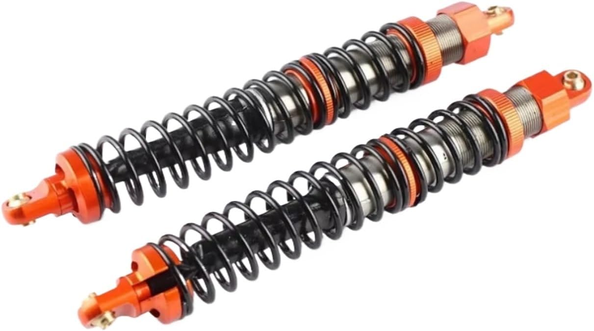 Rc Damper For HPI For Rovan For Baja 5B 5T For King Motor Aluminum Rear Shocks 6mm Shaft Parts Accessories(Red)