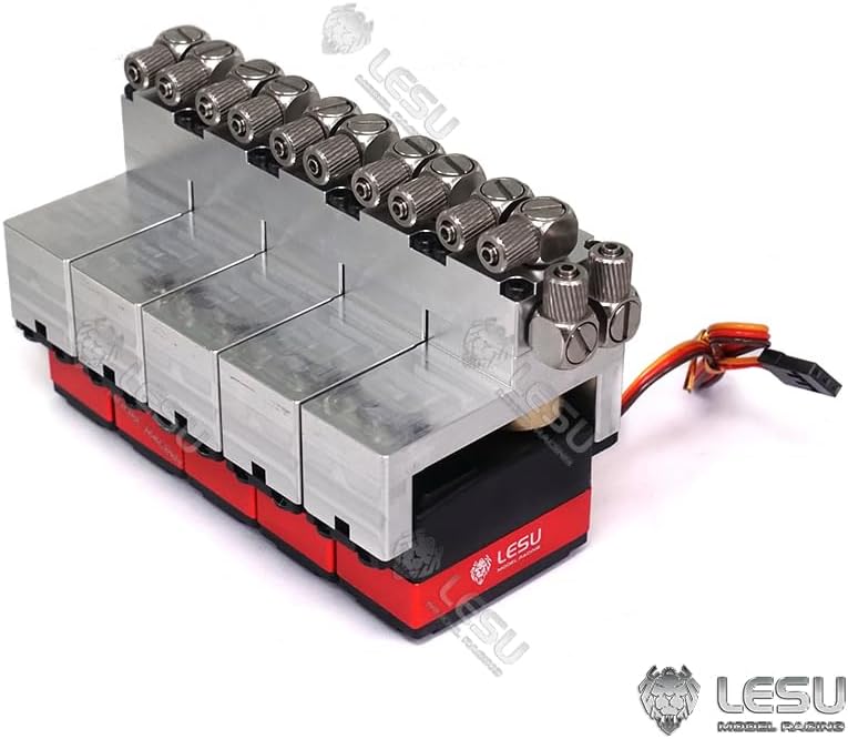 TOUCAN RC HOBBY LESU 5CH Reversing Valve Servo for 1/14 RC Hydraulic Truck Loader Excavator