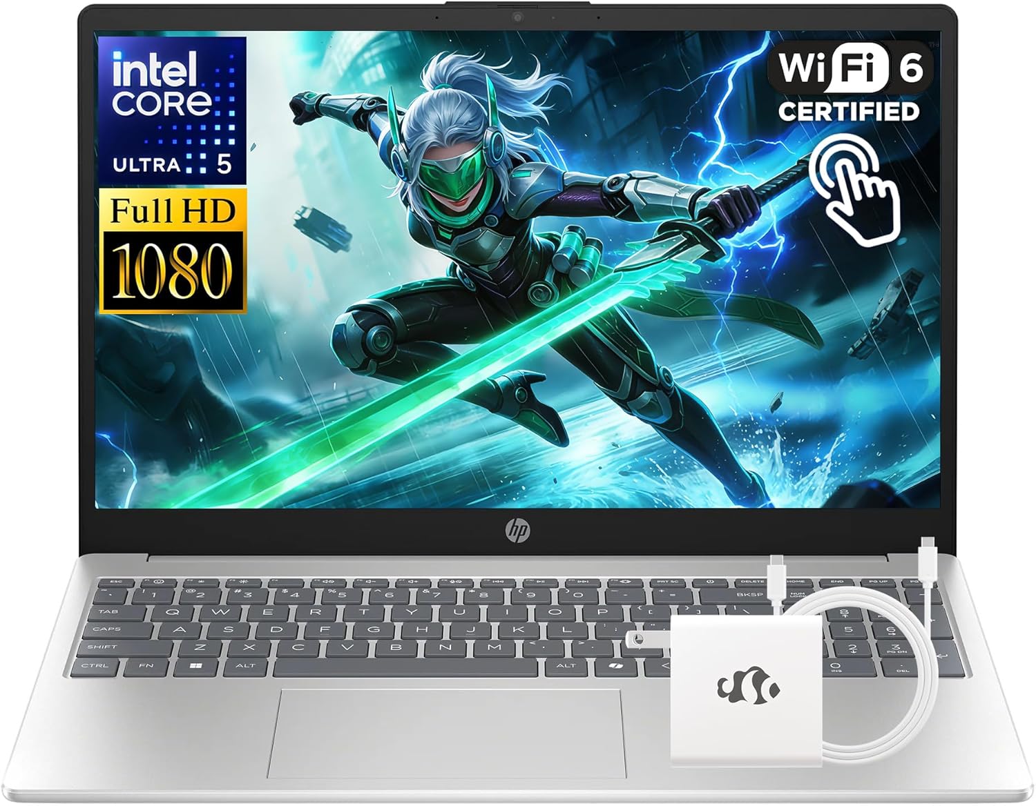 HP Touchscreen Laptop, Intel 14 Cores Ultra 5 125H (Up to 4.5GHz, Beat i7-1360P), 24GB DDR5 RAM 1TB SSD, 15.6