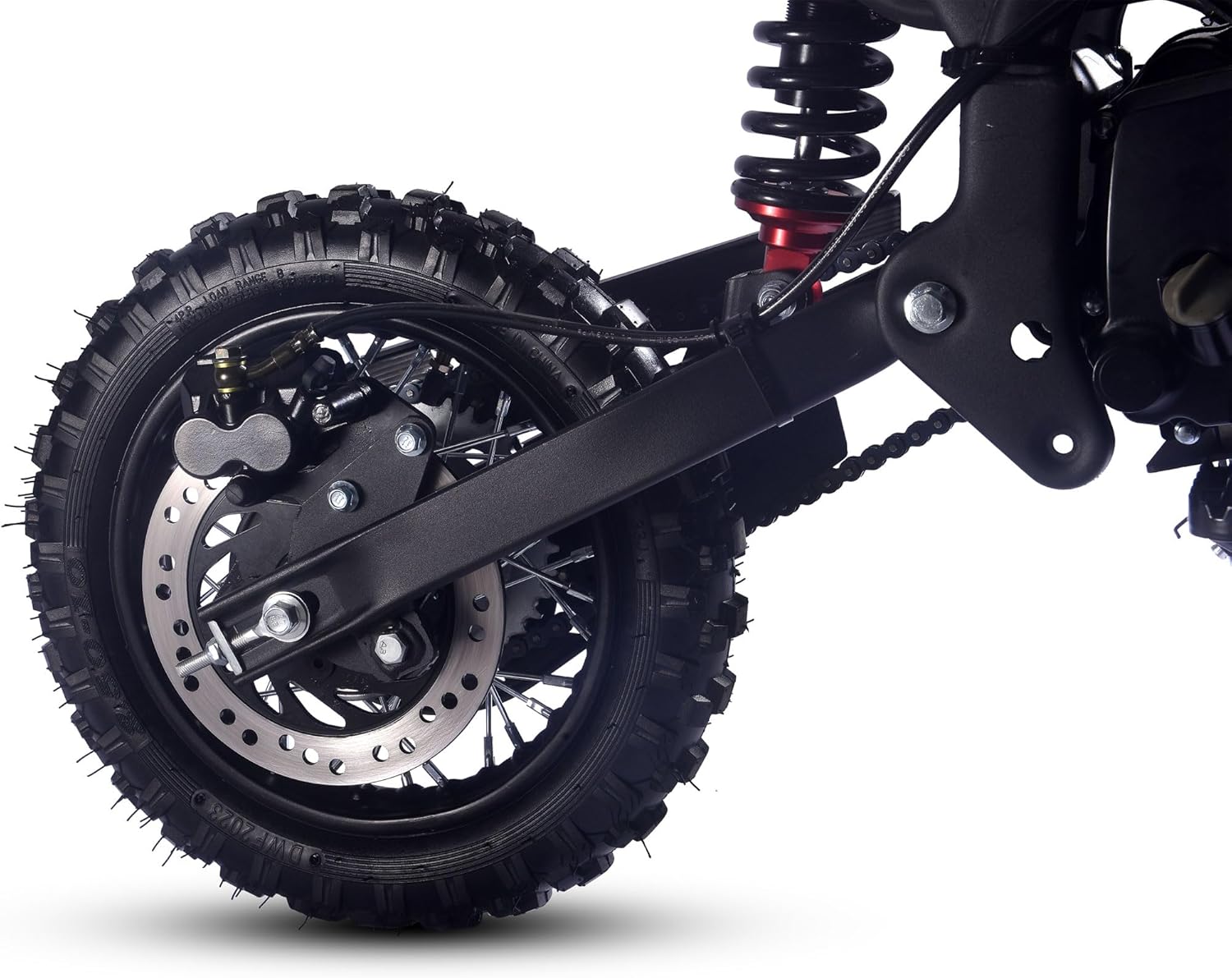 MotoTec Hooligan 72cc 4-Stroke Gas Dirt Bike Blue