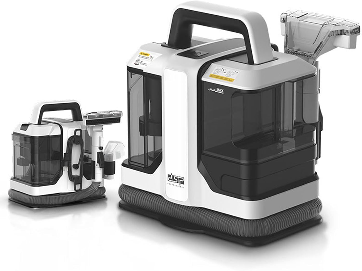 JBNCRYGD Portable Carpet Cleaner Machine with Dual Size Brushhead, Multi-Purpose and Upholstery Cleaner, Handheld and Small Deep Carpet Cleaning Machine, Spot Cleaner for Couch, Rugs,