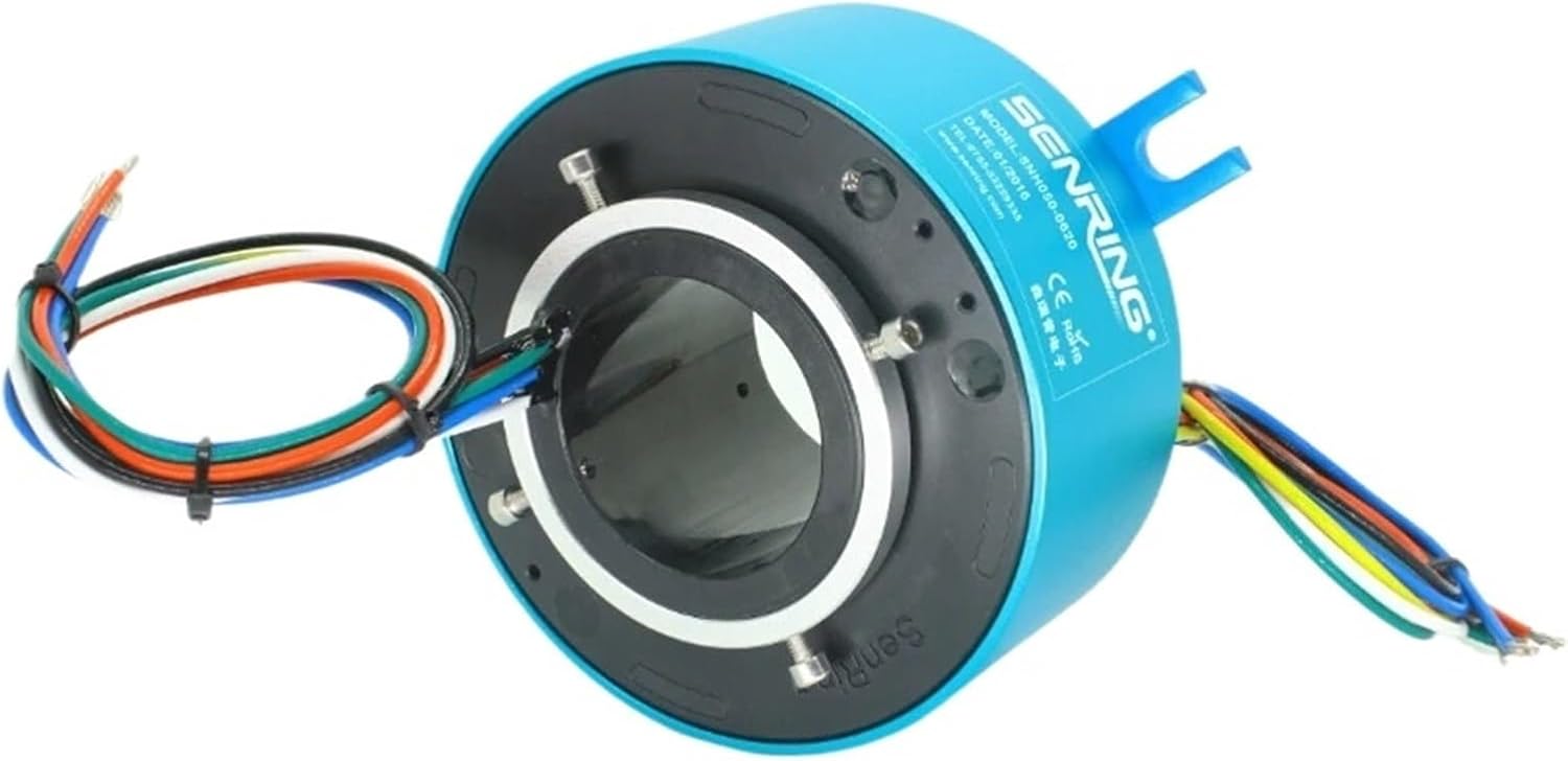 Industrial Motor Used Slip Ring 2'' (50mm) with 4 Circuits 10A of Through bore Slip Ring