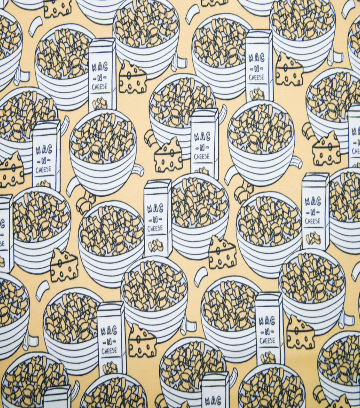 Super Snuggle Boxed Mac & Cheese Flannel Fabric