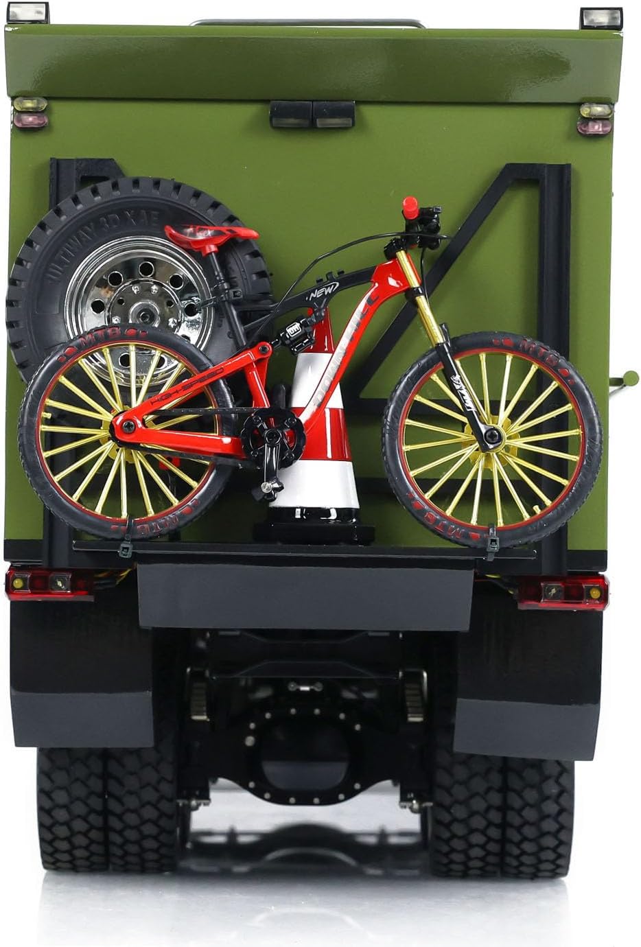 1/14 RC Recreational Vehicle 8X8 Metal Chassis RC Touring Cars Model 2-Speed Transmission Sound Light Smoking I6S Radio Controller Hobby Grade Model for Ages 14+