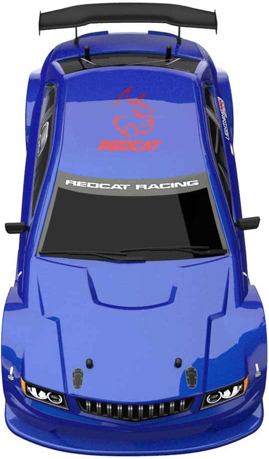 Redcat Racing Lightning EPX RC Drift Car 1/10 Scale 4WD with 2.4GHz Radio, 19T Brushed Motor, Tunable Suspension, Remote Control Car with Battery and Charger - Metallic Blue