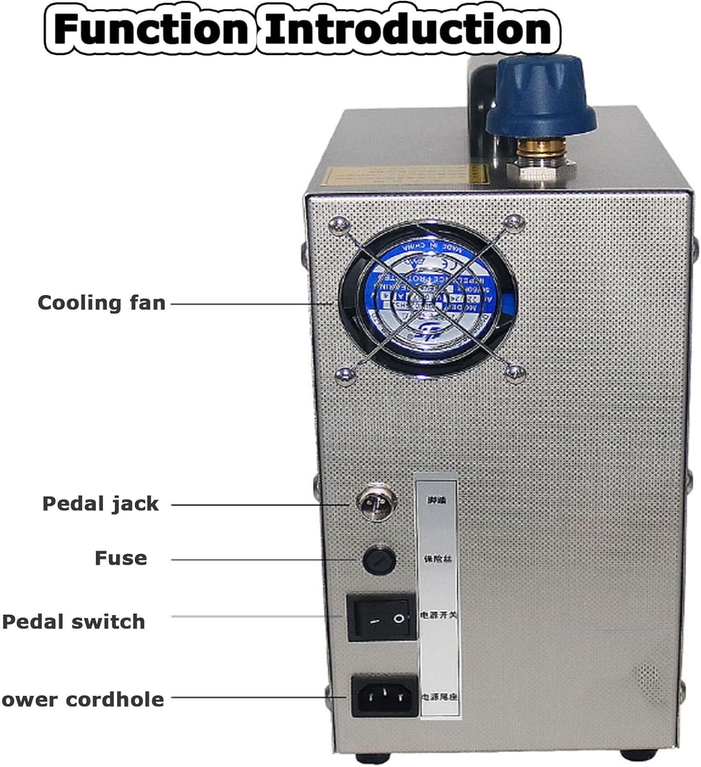 BGHJIKGFS Jewelry Steam Cleaner Professional, Stainless Steel Jewelry Steamer Jewelry Steam Cleaner, 2200W 4L Electrical Steam