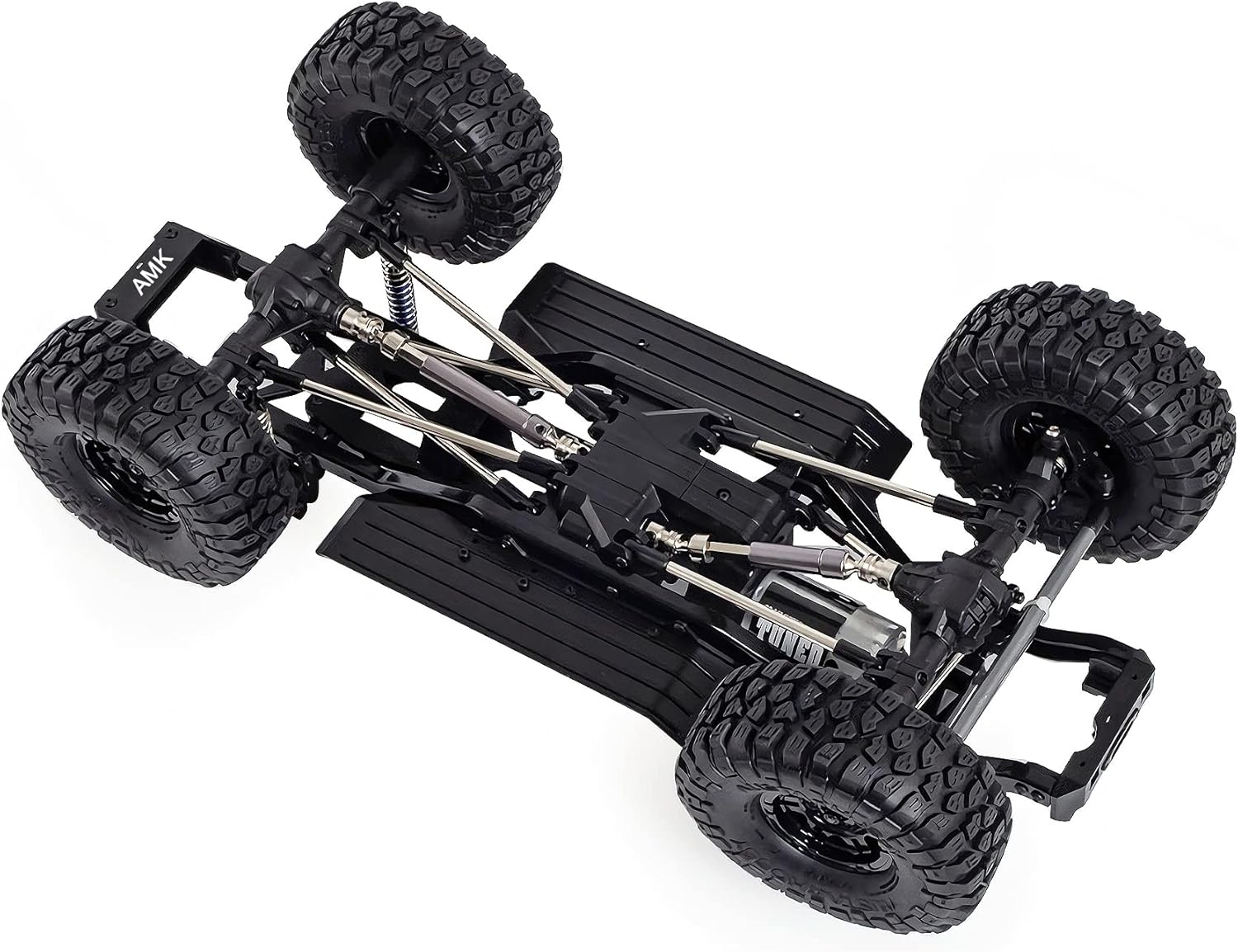 313mm Wheelbase RC Crawler Chassis Frame Builders Kit with 2-Speed Transmission 35T 550 Motor for TRX4 D90 DIY Upgrade (Chassis Have Axle Have Wheels)