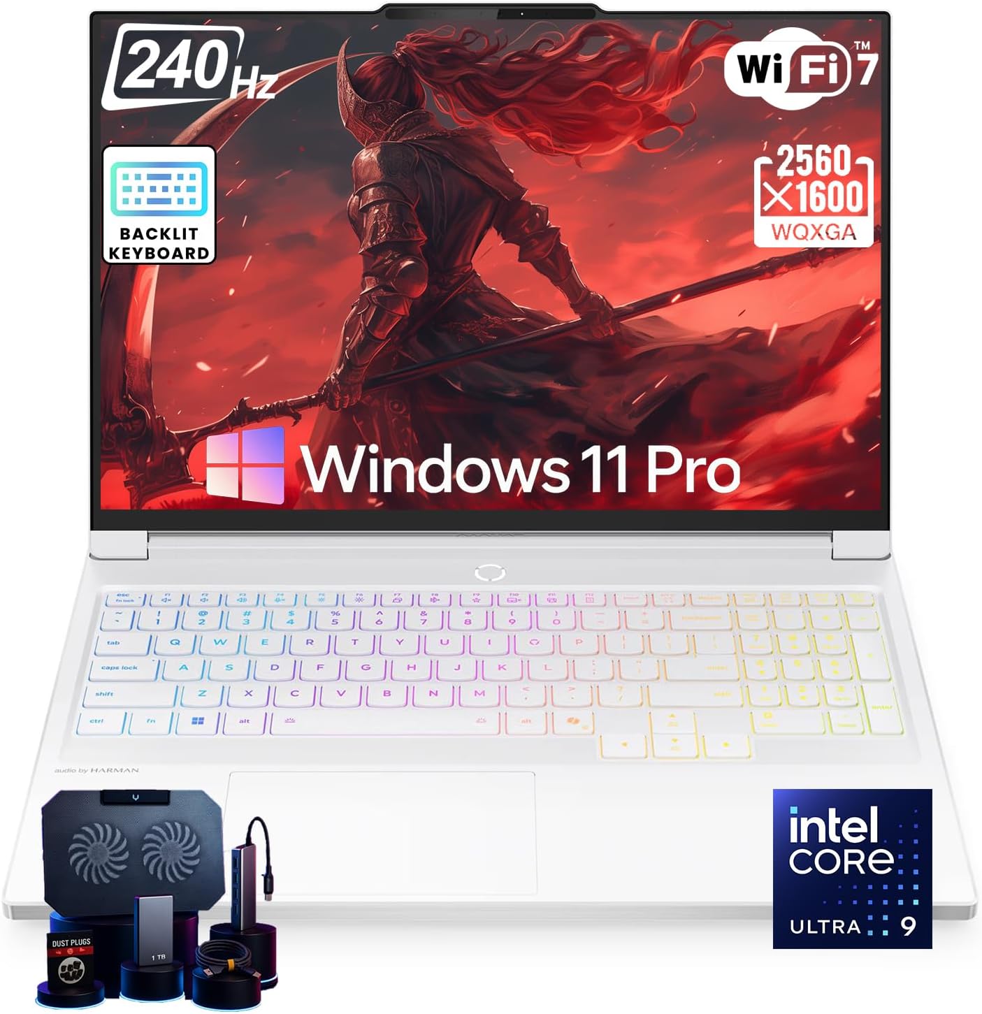 Lenovo Legion 7i Gaming Laptop - NVIDIA RTX 5070 8GB GDDR7, Intel 24-Core Ultra 9 275HX, 16