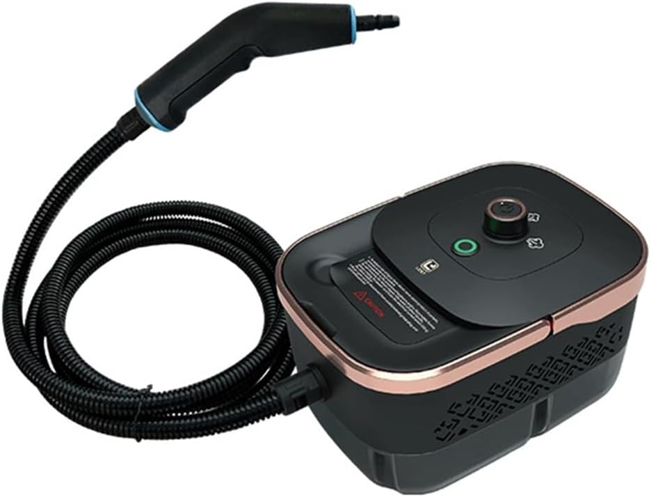 PP-Eic Gold, Large Capacity Water Tank Steam Cleaner, Handheld Steam Cleaner, Household High Temperature Pressurized Steam Machine, Multi-Purpose Portable Steam Machine, Cleaning Car