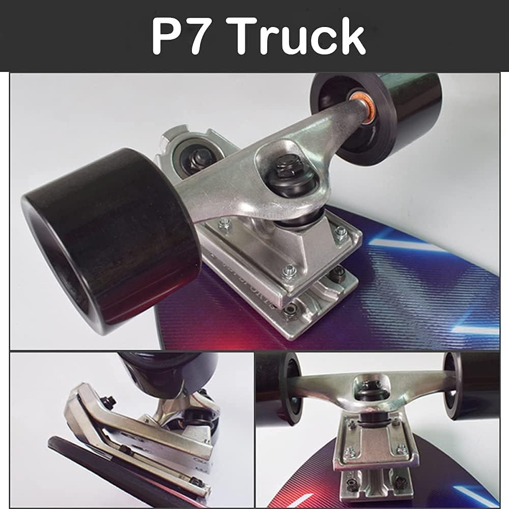 VOMI Pumpping Skateboard P7 Truck Land Surfing Carving Surfskate 32