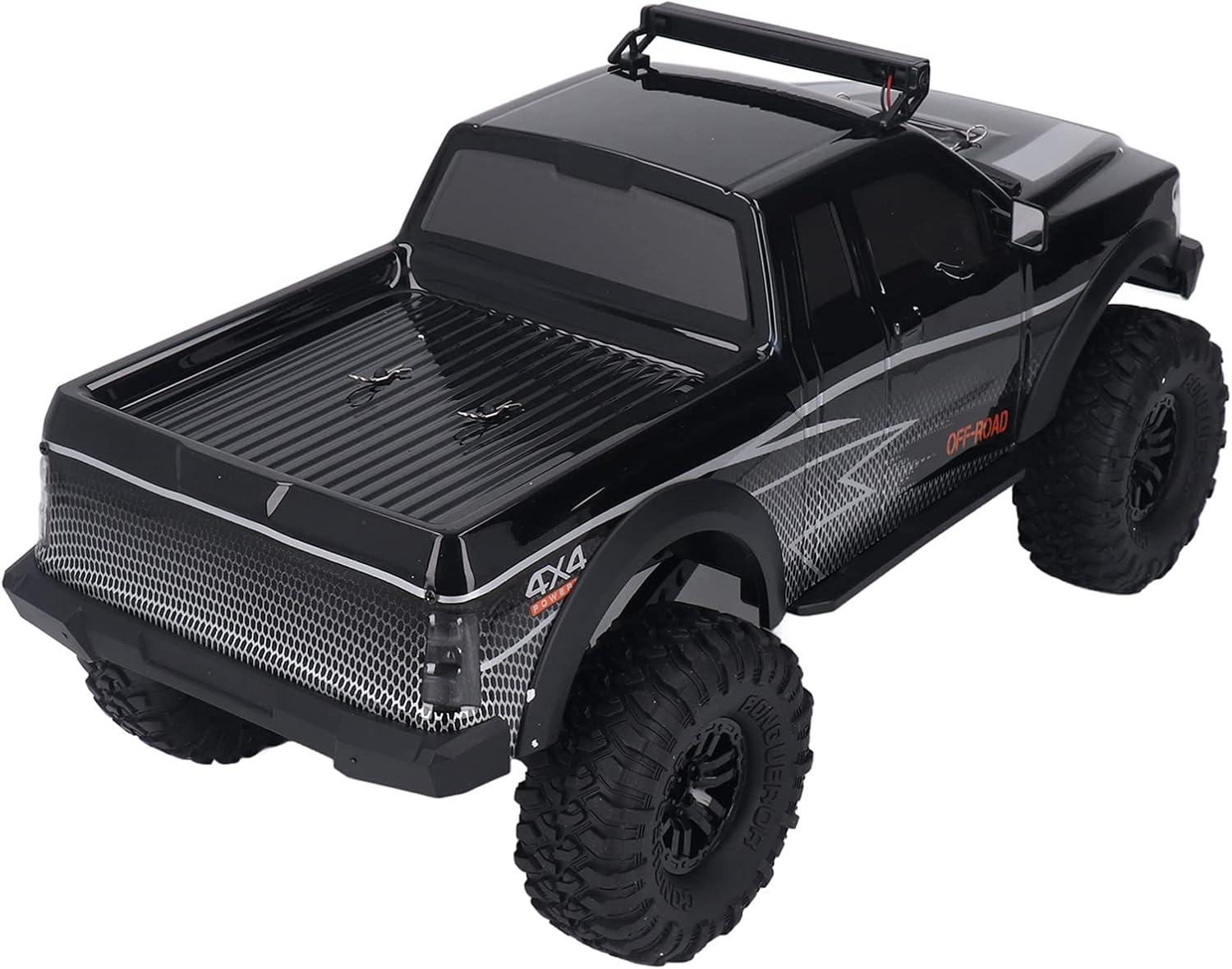 RC Crawler, High Speed RC Climbing Car 1/10 Scale 4WD Offroad Vehicle with ZP1009 Model for Home Use
