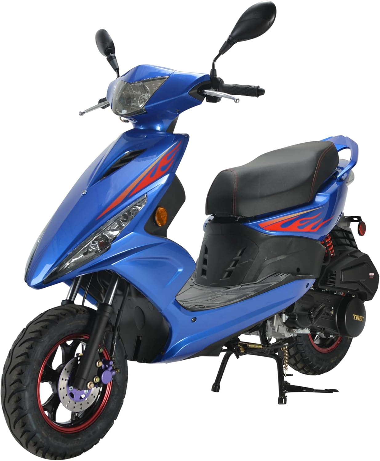 HHH Wave 150cc Motorcycle Fully Automatic Gas Street Scooter Moped for Adults 150cc Street Bike with 10