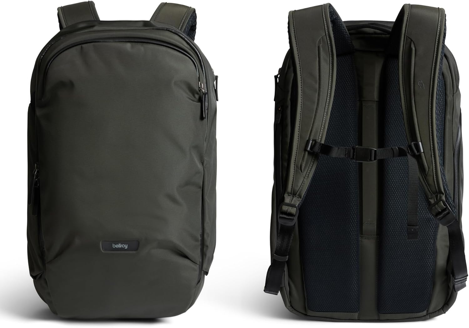 Bellroy Transit Workpack Pro (28L work bag/commuter backpack, fits 16” laptops; organization for travel and commutes) -Olive