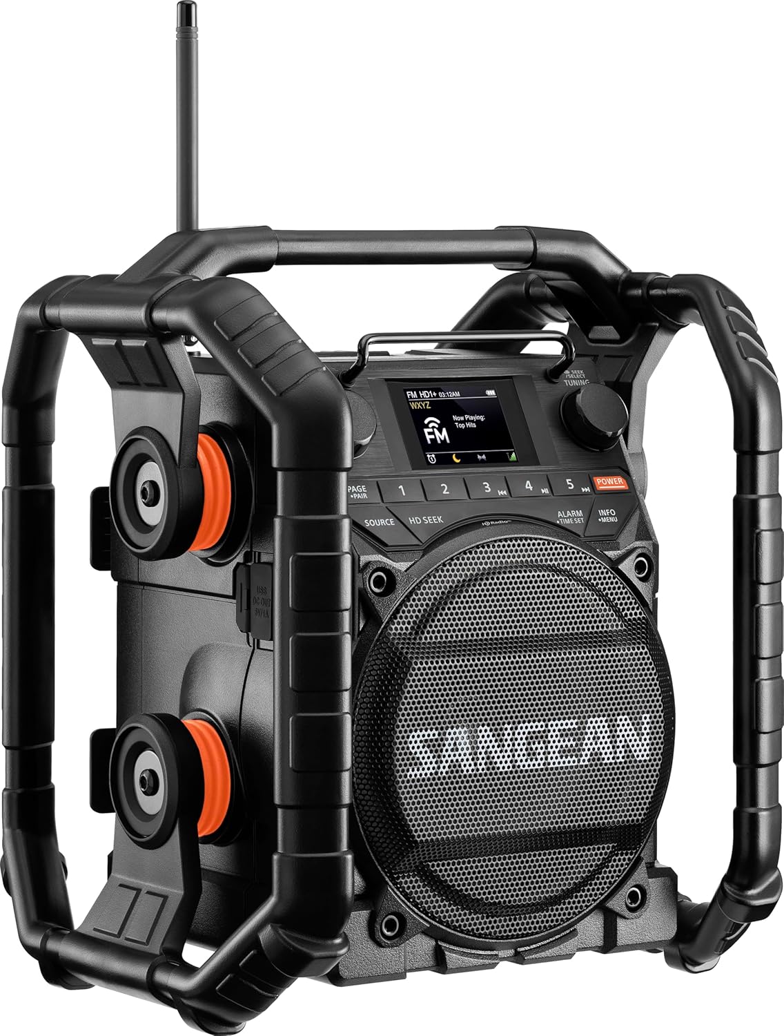 Sangean U7HD Jobsite Radio with Bluetooth
