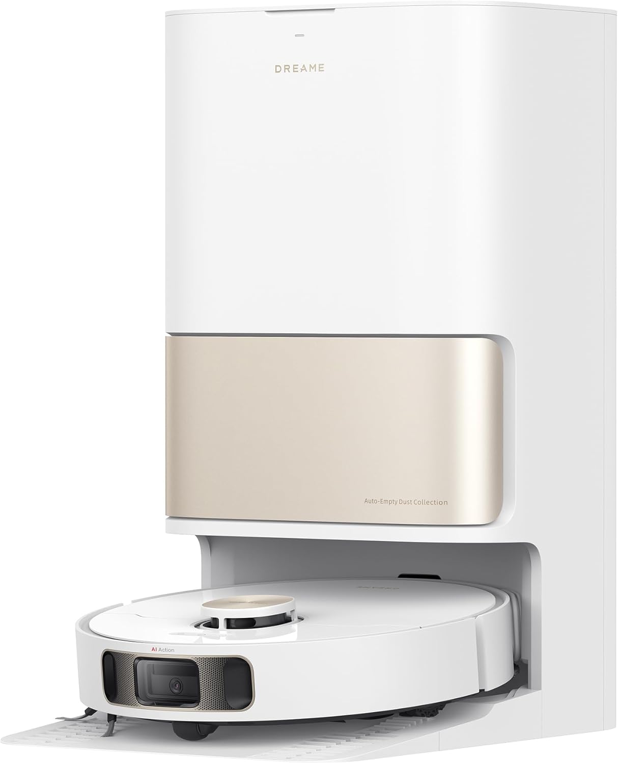 DREAME L10s Pro Ultra Heat Robot Vacuum and Mop Combo, Mop Extend, 7000Pa Suction, Auto Robot Care and Maintenance, 136°F Hot Water Mop Self-Cleaning, Obstacle Avoidance, Ideal for Hair, Carpets