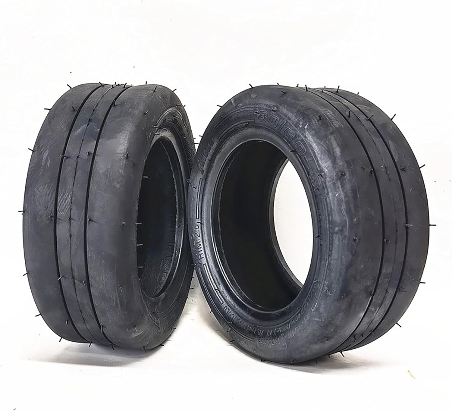 2Pcs 80/60-5 Kart Tires, Electric Scooter Thick & Wear-Resistant Vacuum Tire, Kart Tire Modification Accessories