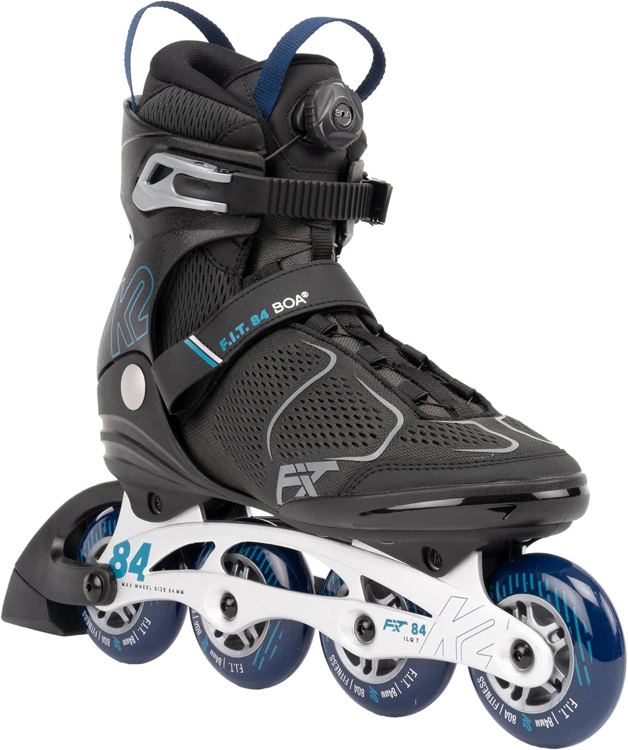 K2 F.I.T. 84 Boa Gray Mens Inline Skates