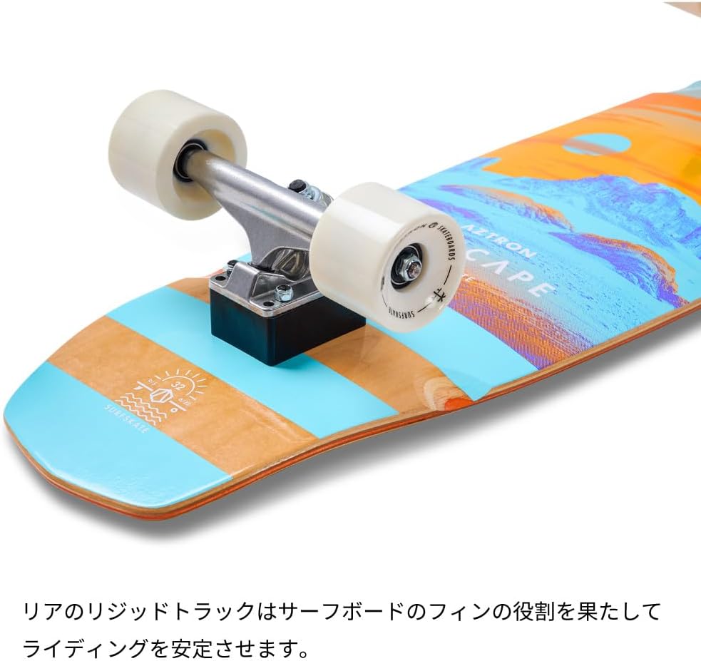 Astron AK-402 in Scape 32 Surf Skateboard