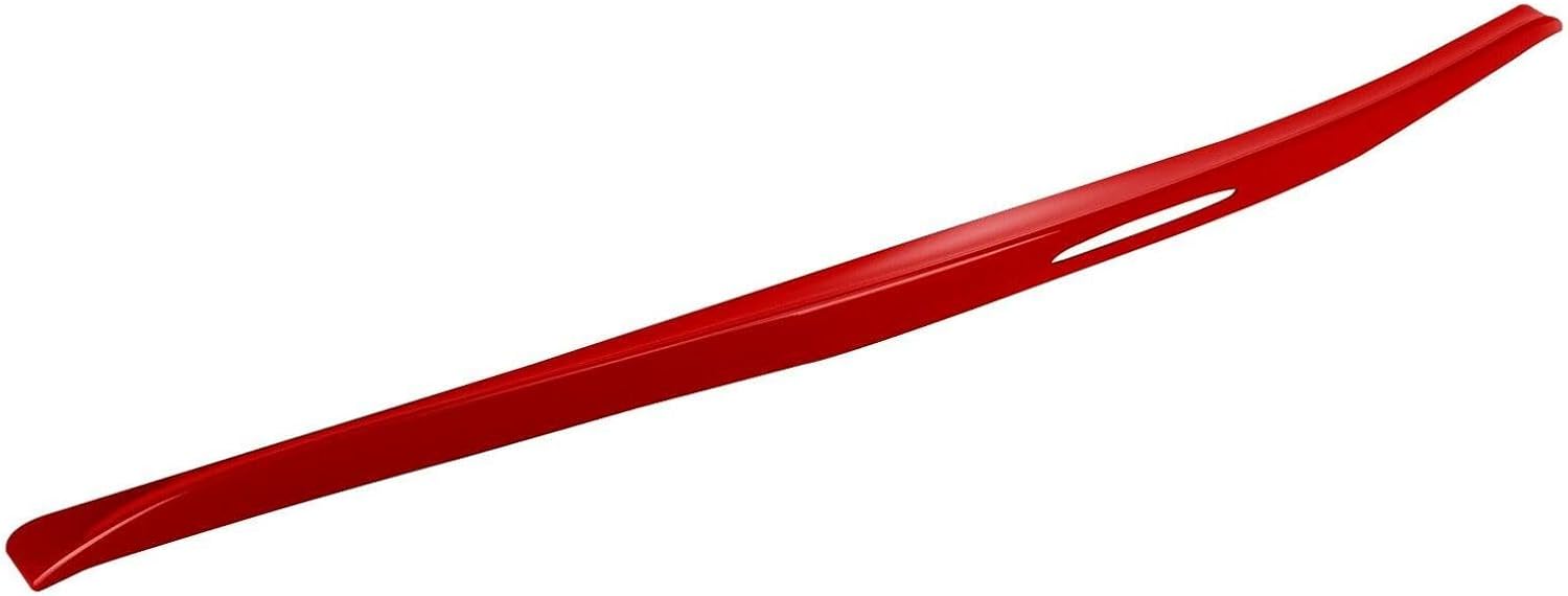 Grand Style Rear Wing Spoiler for Chevy for Corvette Base 2008-2013 & Z06 2009-2013 & Grand Sport 2010-2013 -Crystal Red Painted Bolt-on C6 Paint Code ABS 2 in-Item Height