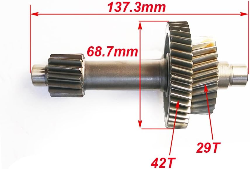 Reverse Gear Box Kit Assy Gearbox for WangYe GY6 150CC 200CC ATV Quad Bike UTV GO Kart Buggy(Gear Assy)