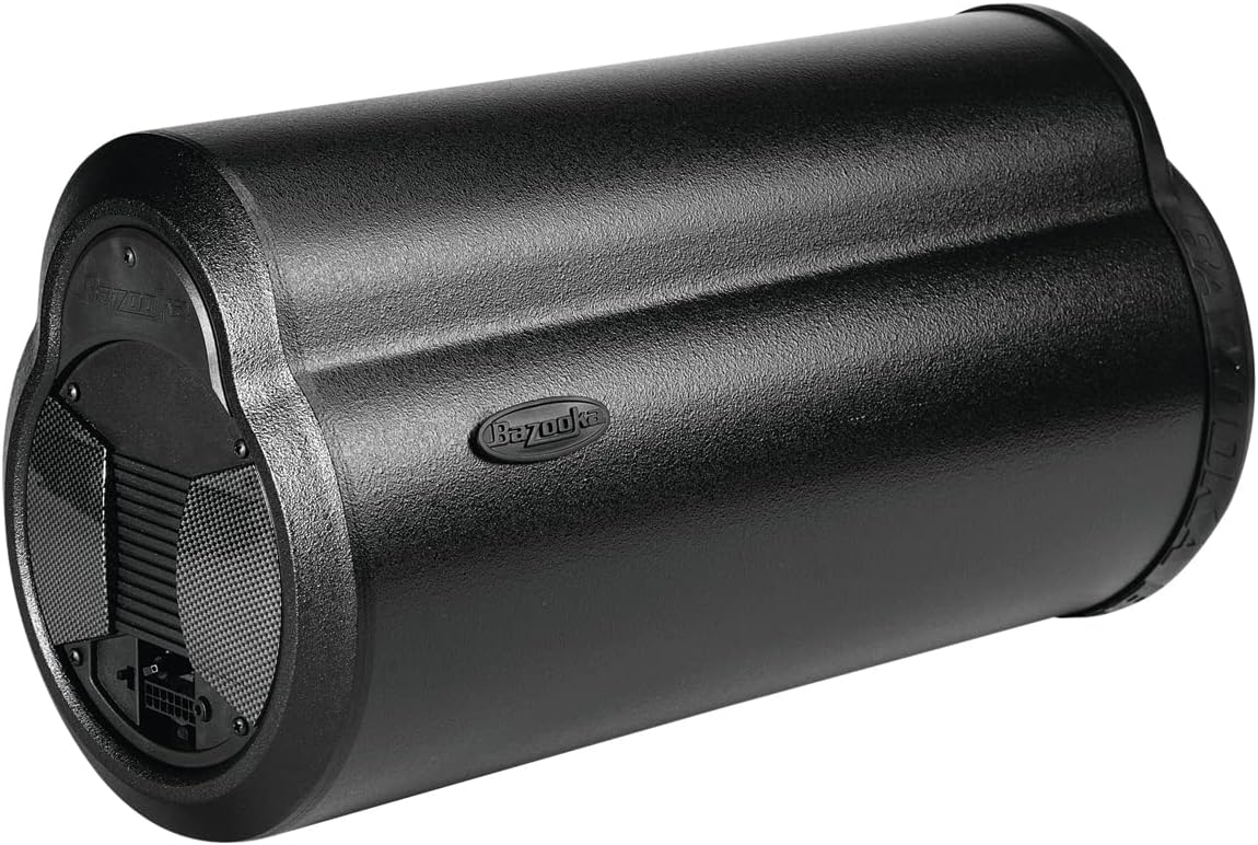 Bazooka BTA8100 BT Series 8-Inch 100-Watt Amplified Tube Subwoofer