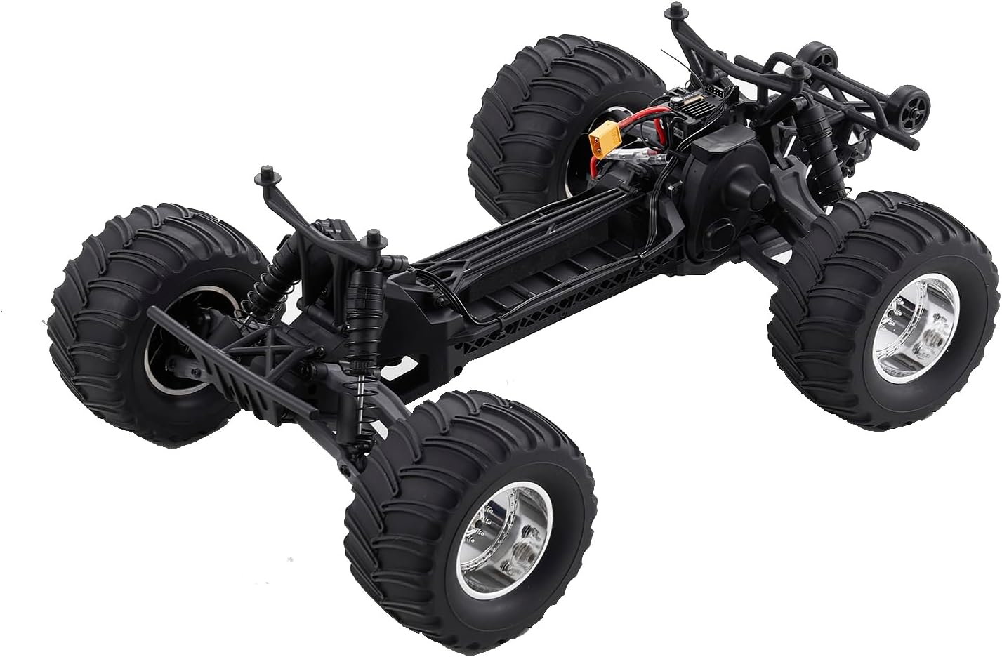 FMS 1/10 Ford F-100 RC Monster Truck, RC Crawler RTR 2WD Off-Road Truck with Wheelie Bar, High-Torque Motor, Hobby Grade Remote Control Car for Adults, First Blood