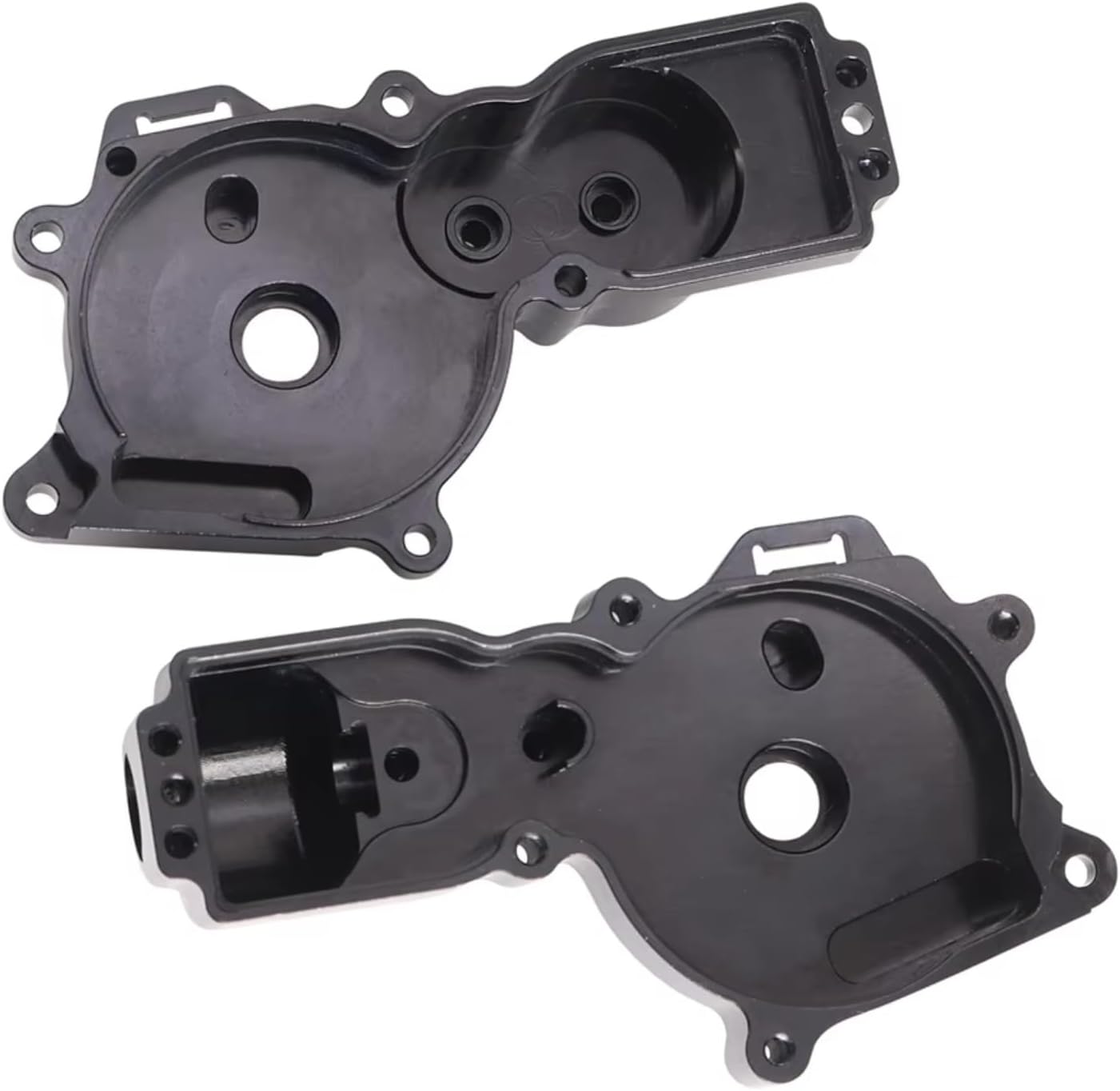 Compatible with Tamiya for Hotshot II Bigwig 1/10 RC Cars Upgrades Parts Accessories Aluminum Front Transmission Housing RC Car Accessories